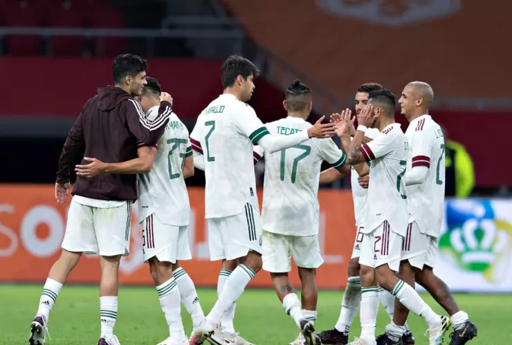 Selección Mexicana de Futbol contra Argelia