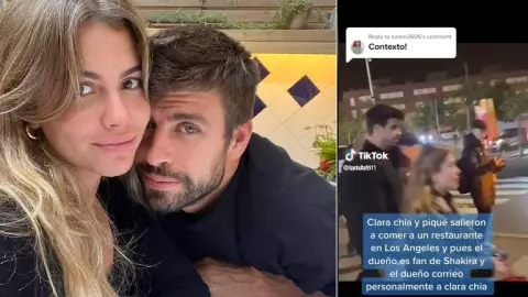 Corren a Clara Chía de restaurante, el dueño es fan de Shakira (VIDEO)