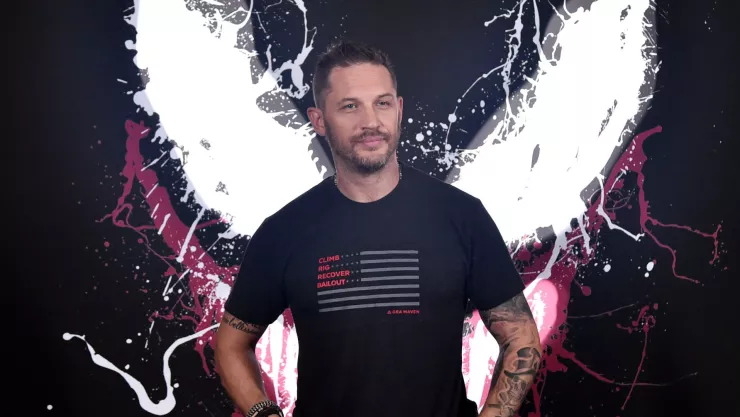 Tom Hardy de Venom el ultimo baile en Mexico