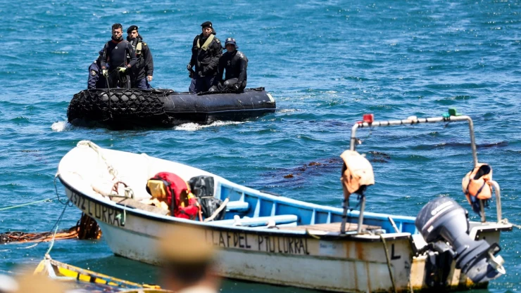 barco se hunde en Chile.