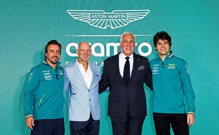 Adrian Newey con Aston Martin