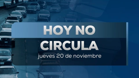 Hoy No Circula 20 de noviembre