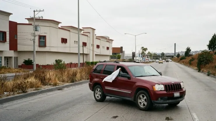 ¿Lo has visto en carretera? El verdadero significado del pañuelo blanco en los vehículos
