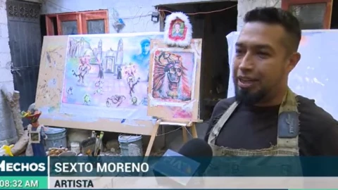 Sexto Moreno artista morelense