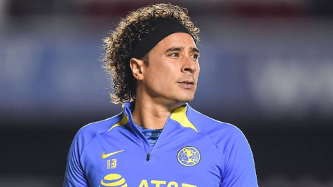 Guillermo Ochoa cuando aún jugaba para el América