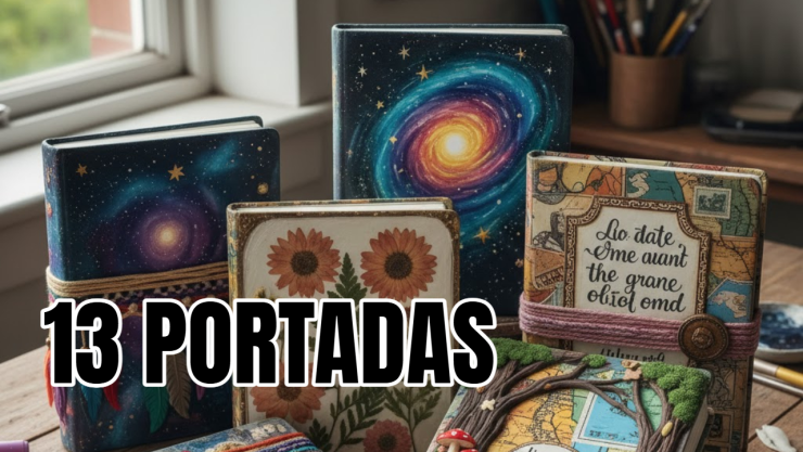 13 ideas para decorar las portadas de tus cuadernos muy original: nadie lo hará como tú