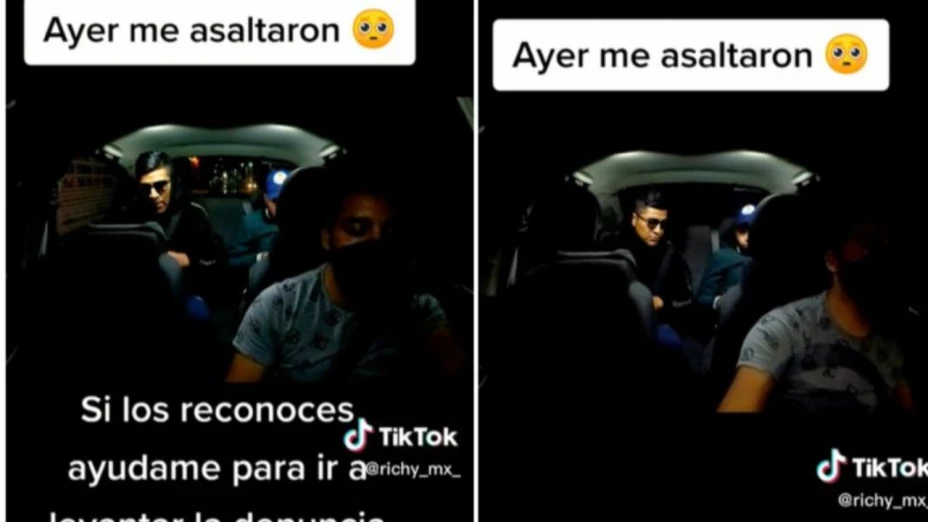 Conductor de app es asaltado y se viraliza