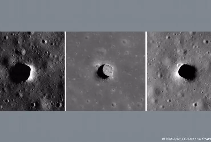 NASA descubre fosas con clima habitable