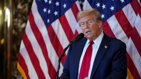 Donald Trump, candidato republicano a las elecciones presidenciales de EU.