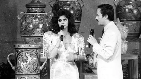 Lucía Méndez de joven