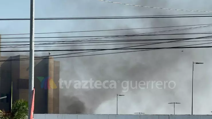 Incendio en Zona Diamante Acapulco