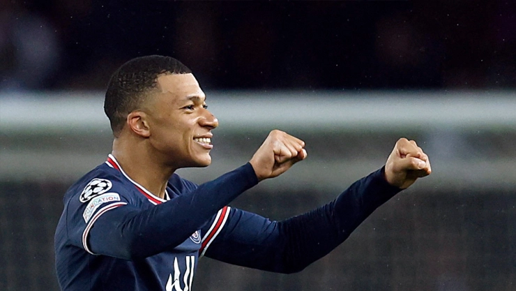 Kylian Mbapp&eacute; con el PSG