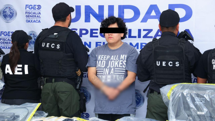 cae pornografía infantil en Oaxaca