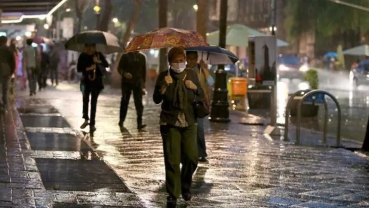 Reportan lluvia en alcaldías de la CDMX