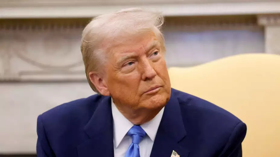 Donald Trump en el Despacho Oval de la Casa Blanca.