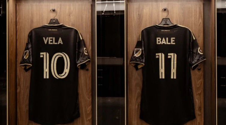 Camisetas de Carlos Vela y Gareth Bale del LAFC