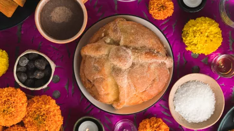 pan de muerto receta