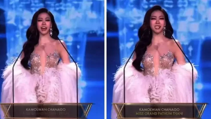 VIDEO: ¡Momento incómodo! Se le caen los dientes a concursante en Miss Grand Tailandia 2026