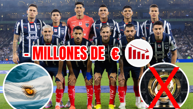 Fracasó en Argentina, llegó a valer 10 millones y podría ser descartado en Monterrey para el Mundial de Clubes