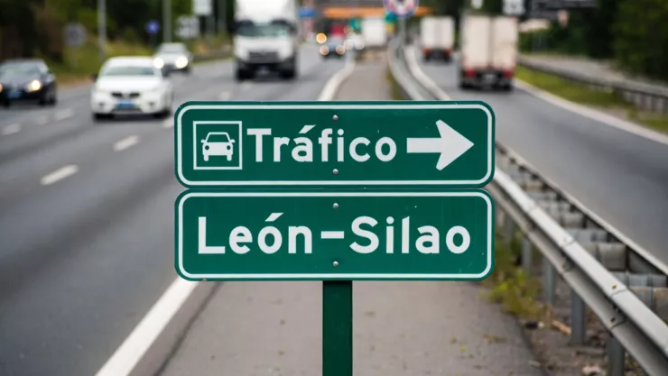 ¿Está parcialmente obstruida la carretera León-Silao Así está el tráfico vehicular hoy viernes 27 de febrero.jpg