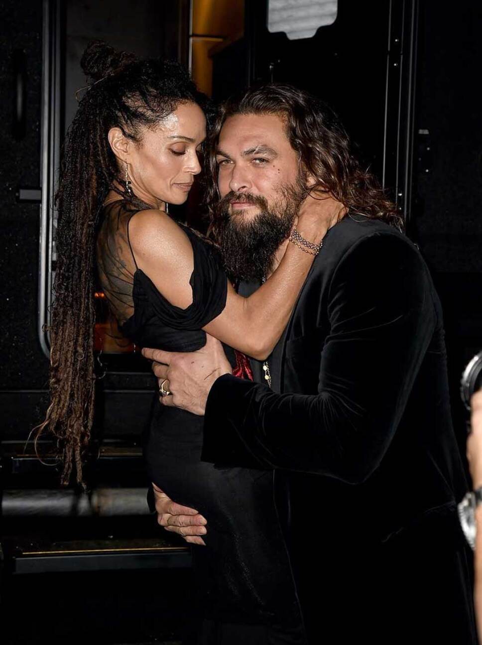 Jason Momoa y Lisa Bonet
