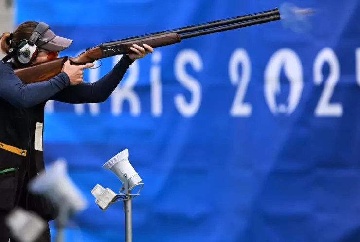 Gabriela Rodríguez skeet femenino París 2024