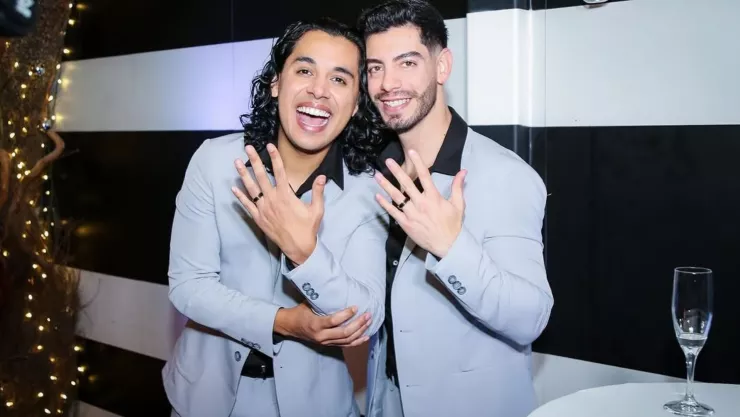 Jhonny Caz de Grupo Firme Así fue su boda con Jonathan Bencomo