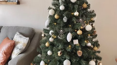 Árbol de Navidad plegable
