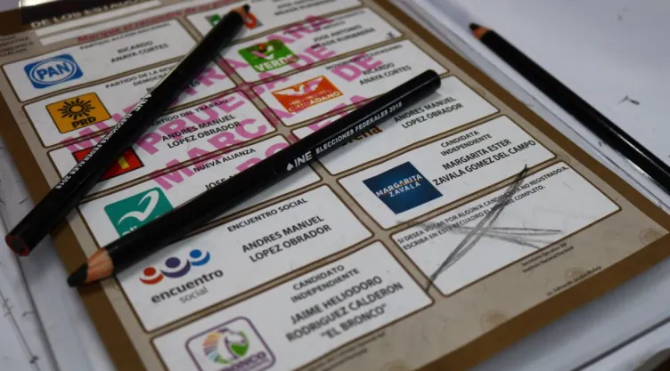 boleta electoral