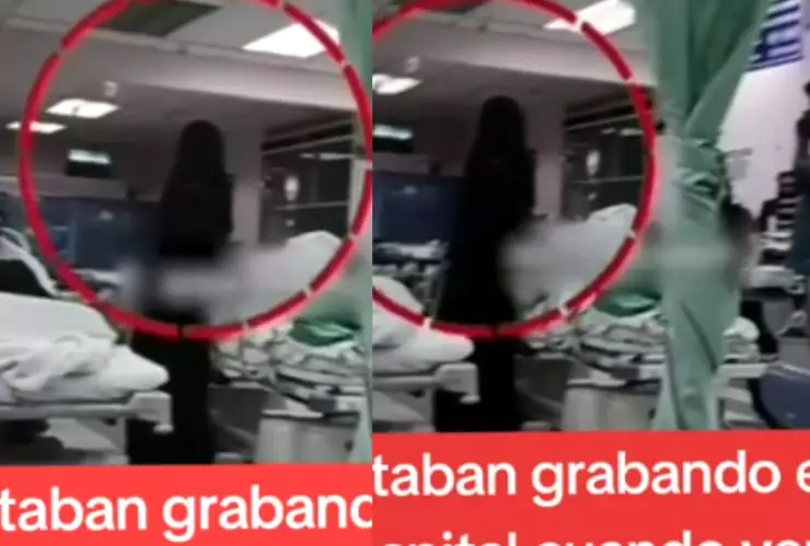 Captan a fantasma en hospital