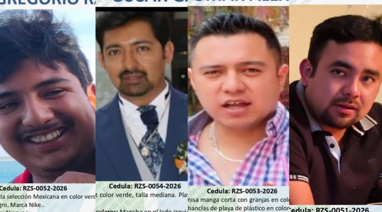 turistas desaparecidos en Mazatlán Sinaloa búsqueda