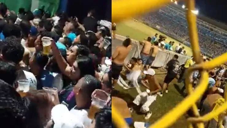 Muertos en estampida en estadio Cuscatlán, El Salvador