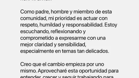 Javier ‘Chicharito’ Hernández lanza comiunicado sobre la reciente polémica generada por sus videos en redes sociales