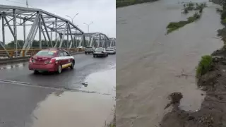Escurrimiento hidrocarburo río Cazones