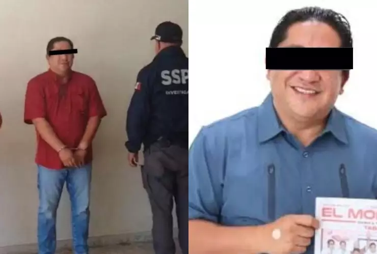 Detienen a Mario Hiram Llergo asesor del Partido del Trabajo Tabasco