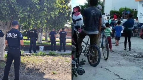 Queman a un presunto ladrón en Tepapayeca, Puebla y amagan con linchar a otros tres