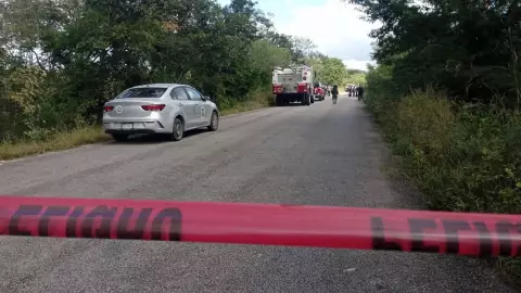 Fuerte accidente en Yaxkukul deja una persona fallecida en el lugar