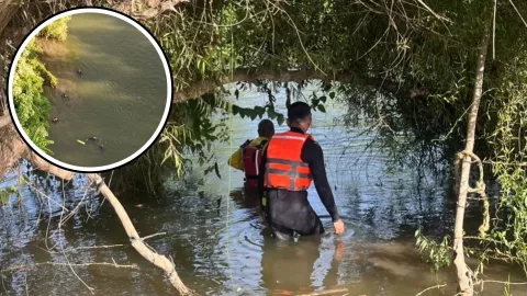 Siguen buscando a Manuel en río Sinaloa