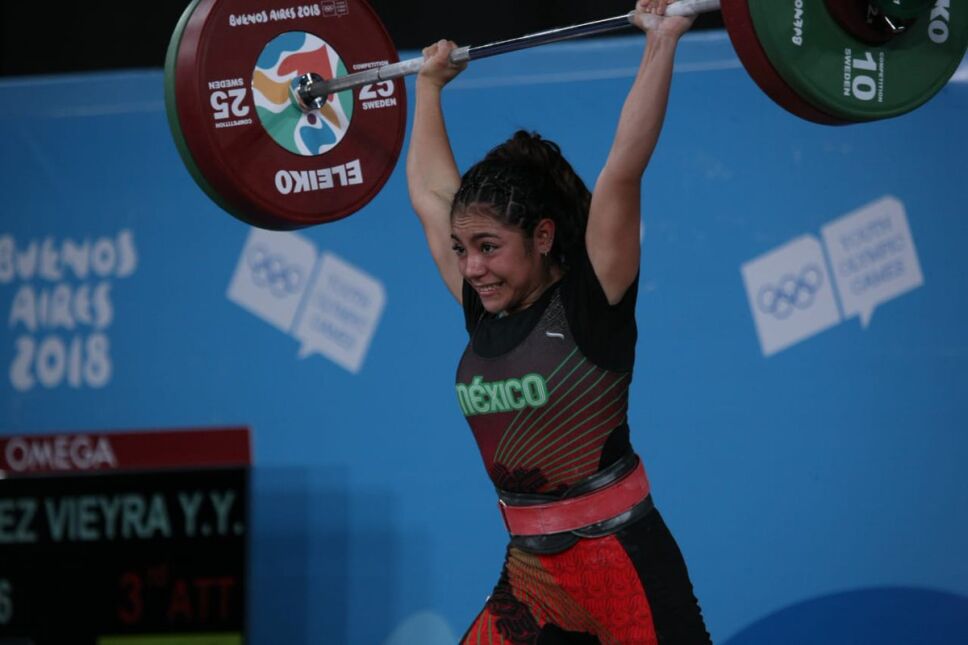 Halterista mexicana Yesica Hernández