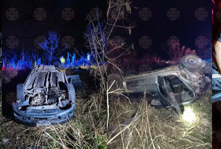 Camioneta choca a auto en Campeche y se da a la fuga; conductor queda policontundido