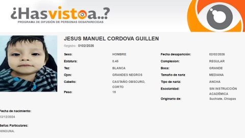 Desaparecido: Jesús Manuel Cordova Guillen