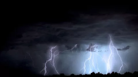 Qué tan probable es que te caiga un rayo Lista de estados donde caen más rayos en México