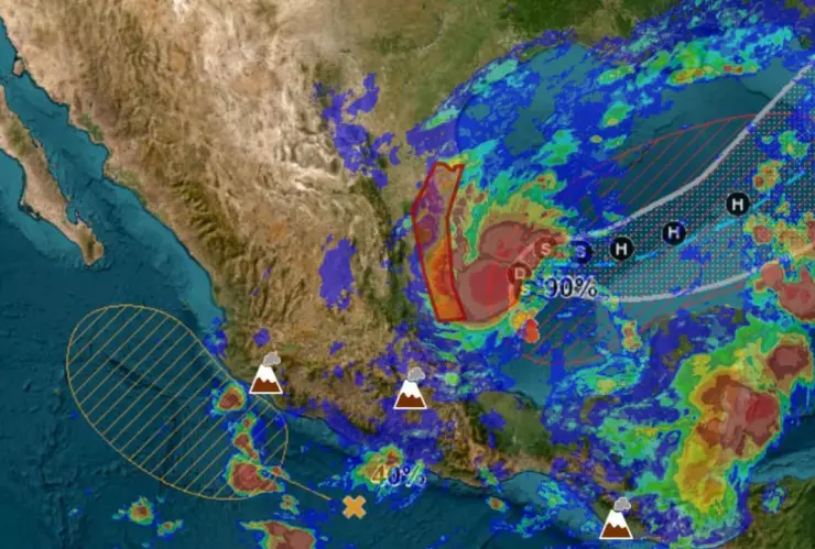 Alerta Azul en Veracruz
