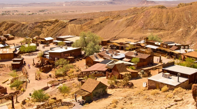 Cómo es Calico, el pueblo fantasma de California