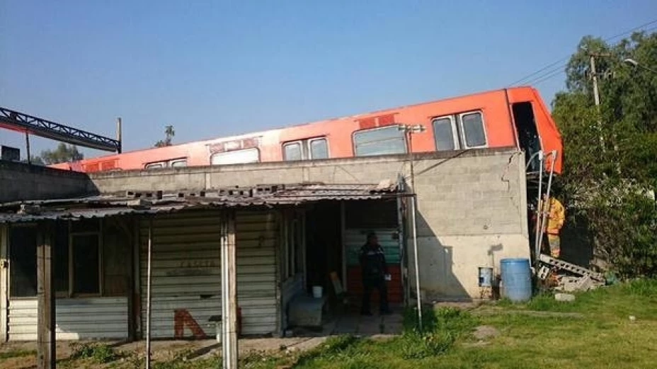 El incidente ocurrió en los talleres de la estación El Rosario de la Línea 7