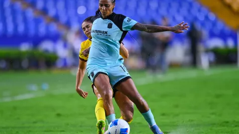 Geyse Ferreira, en un partido contra América