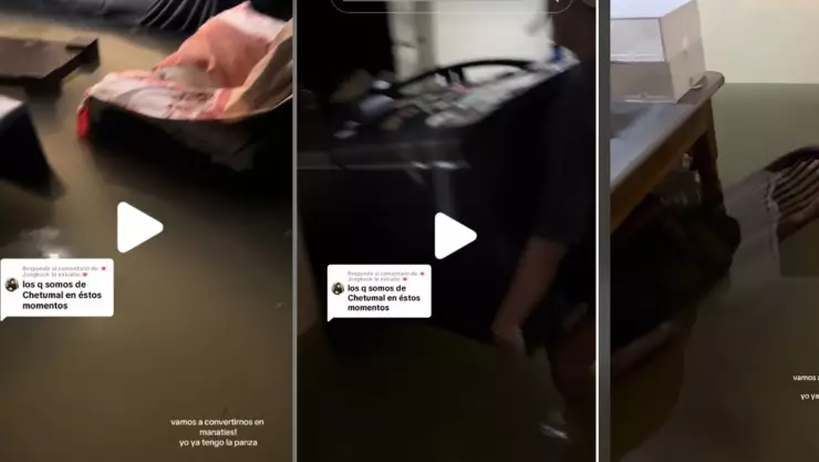 VIDEO_ Tiktoker muestra su casa inundada tras fuertes lluvias en Chetumal.jpg