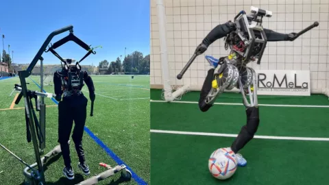 Robot que juega fútbol