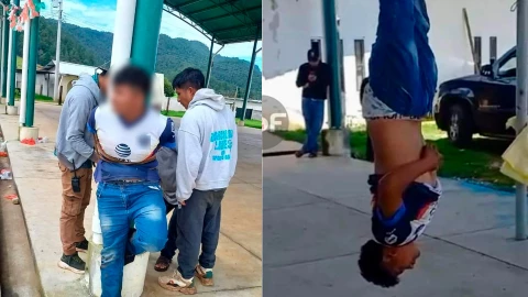 Habitantes de Mitzitón retienen a presunto ladrón y amenazan con lincharlo