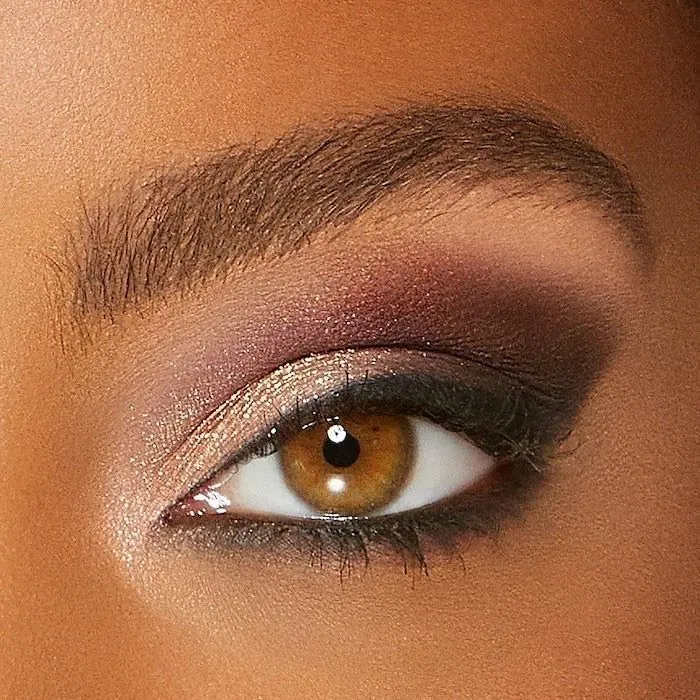 Look de ojos ahumados mate